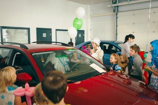 Волшебный новогодний бал &Scaron;KODA у Принцессы в Миллениум-Авто